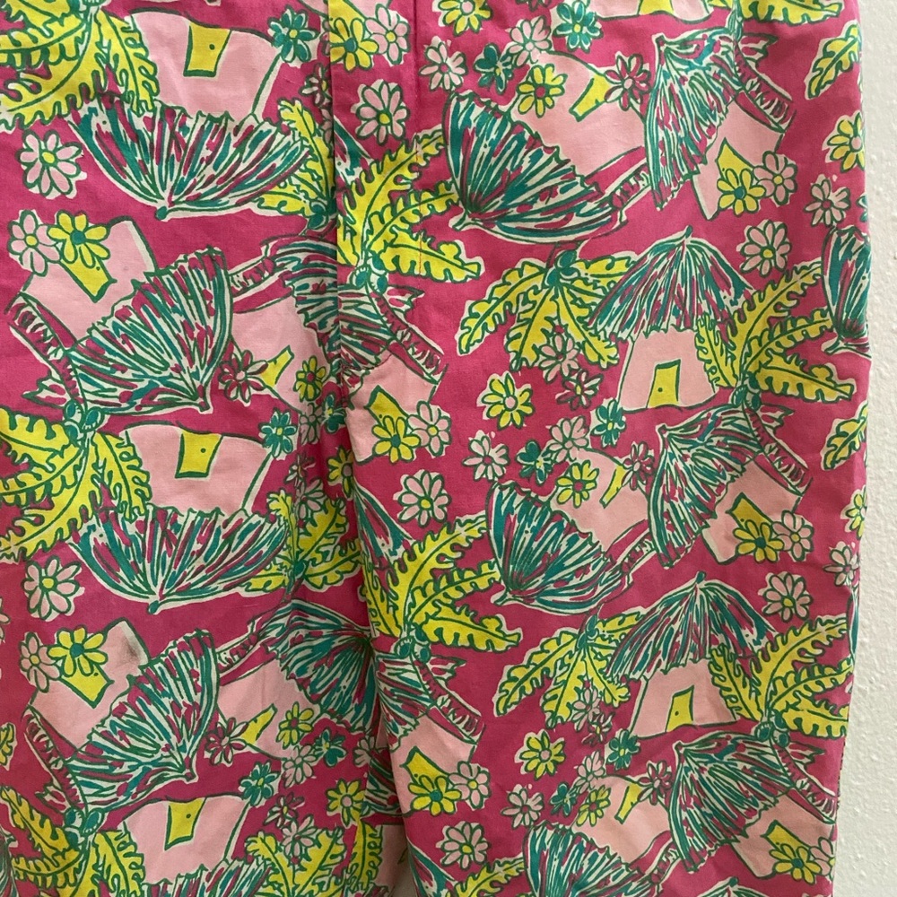 RARE Vintage Lilly Pulitzer Capris White Label - Picture 2 of 4